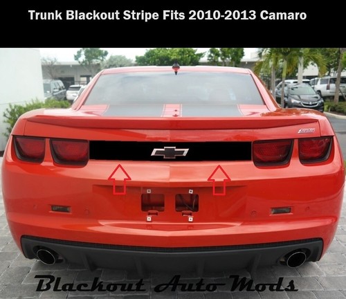 Matte black camaro rear bumper - black,