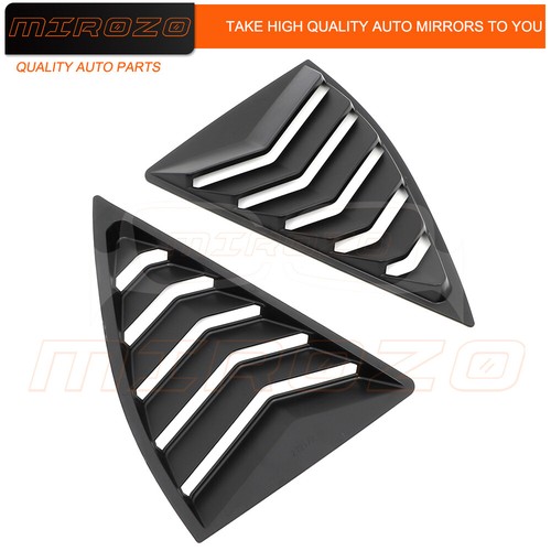 Pcs matte black side - black, window